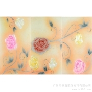 2011年产品图片解析--背景墙1 玫瑰之约
